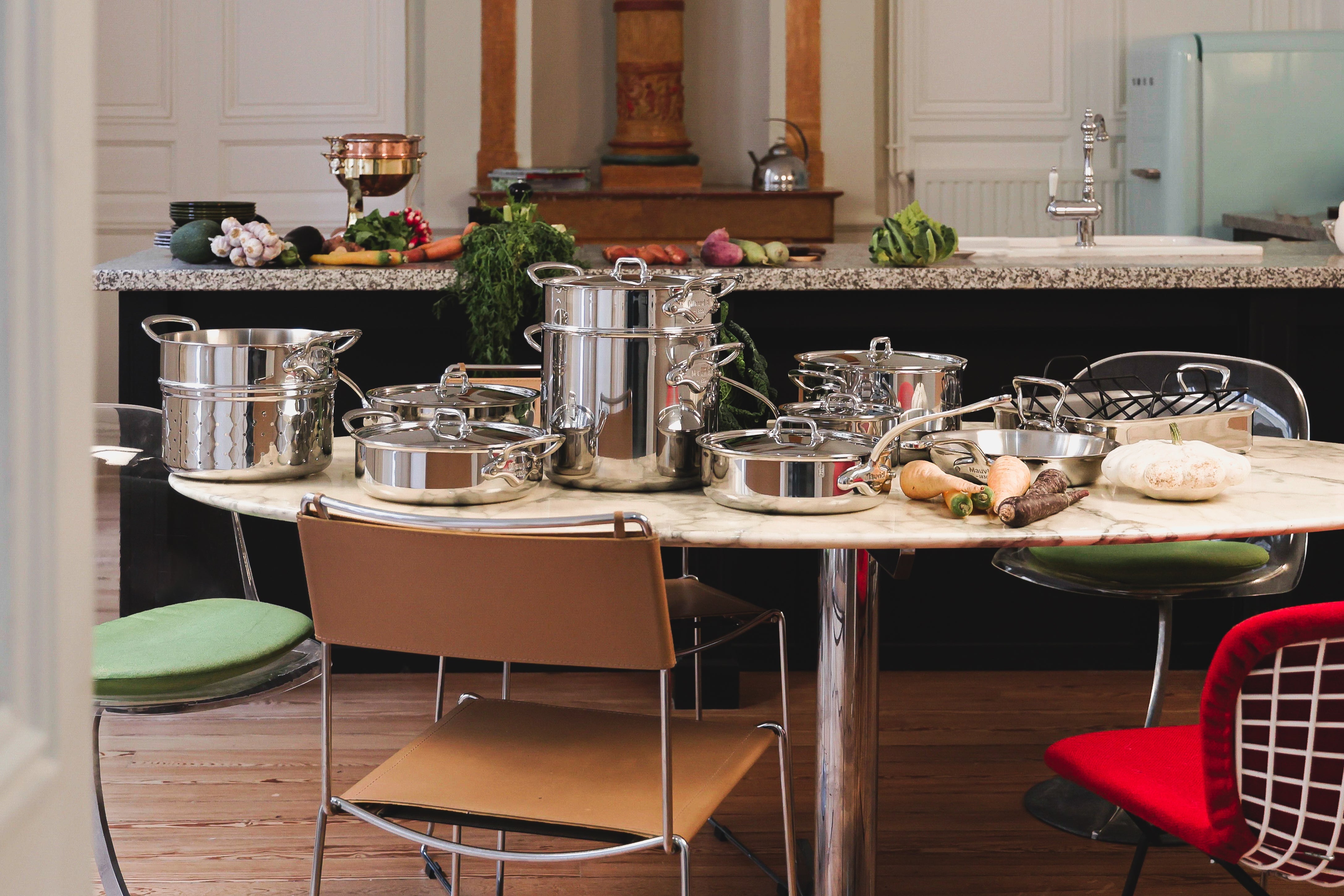 Mauviel M'URBAN 4 Luxury 3-Ply Stainless Steel Cookware