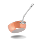 Mauviel M'Heritage M'6 S Induction Copper Saute Pan 3.2-Qt and Chef Pan 2.1-Qt With Cast Stainless Steel Handles Set - Mauviel1830