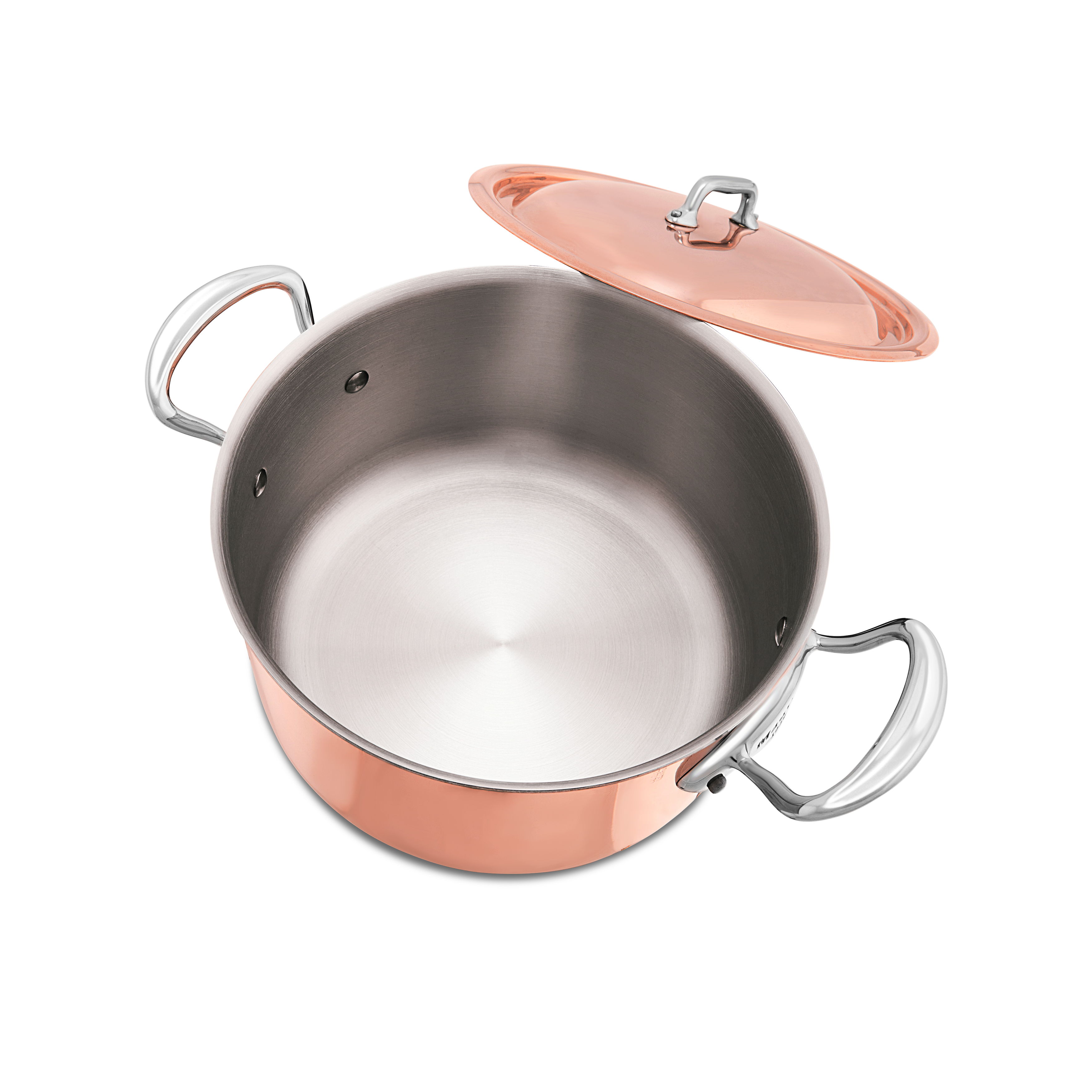 Mauviel M'Heritage M'6 S 10-Piece Induction Copper Cookware Set With Cast Stainless Steel Handles - Mauviel1830