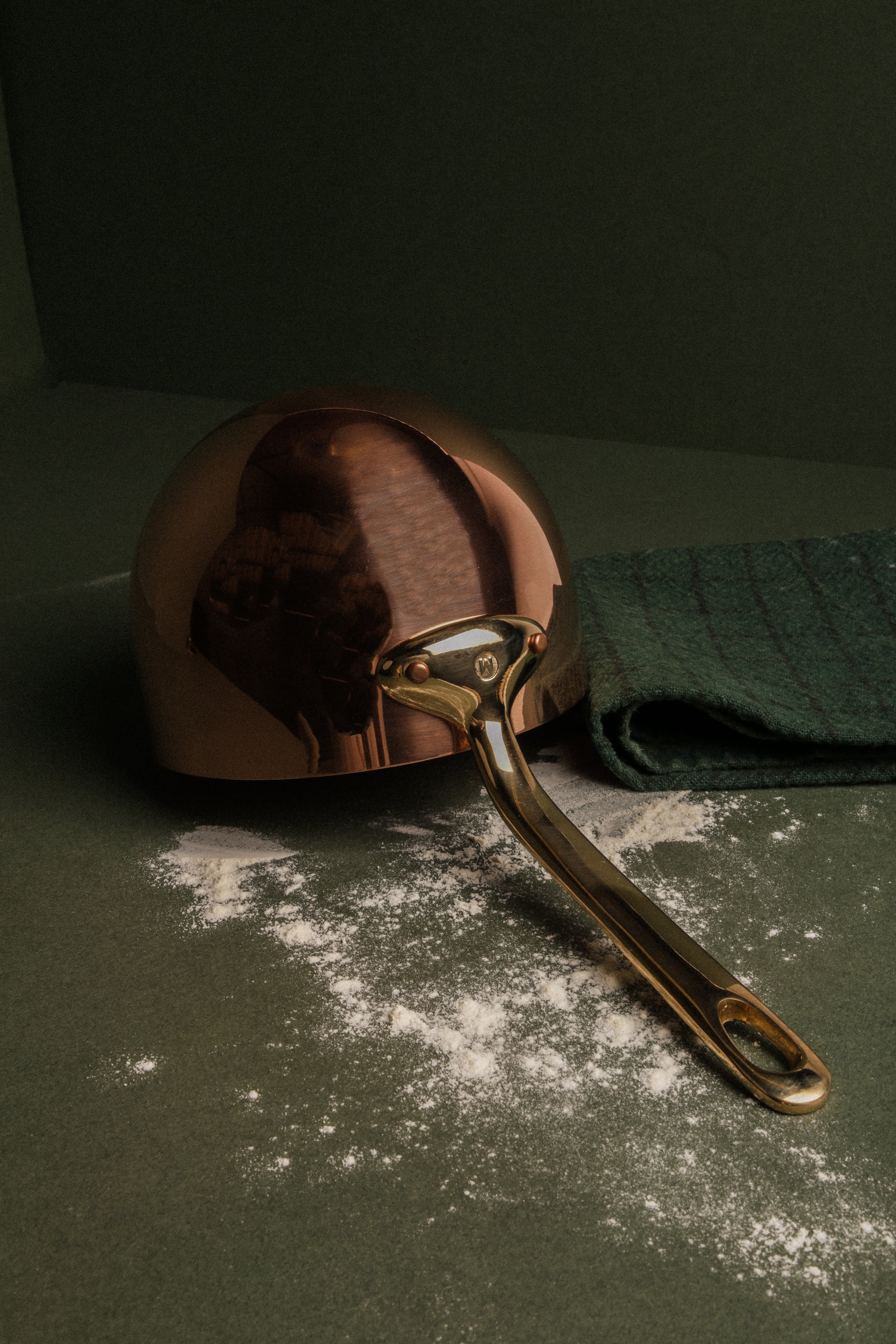 Mauviel M'PASSION Copper Zabaglione With Brass Handles - Mauviel1830