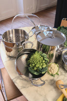 Mauviel Pasta Insert With Cast Stainless Steel Handle, 9.4-in - Mauviel1830