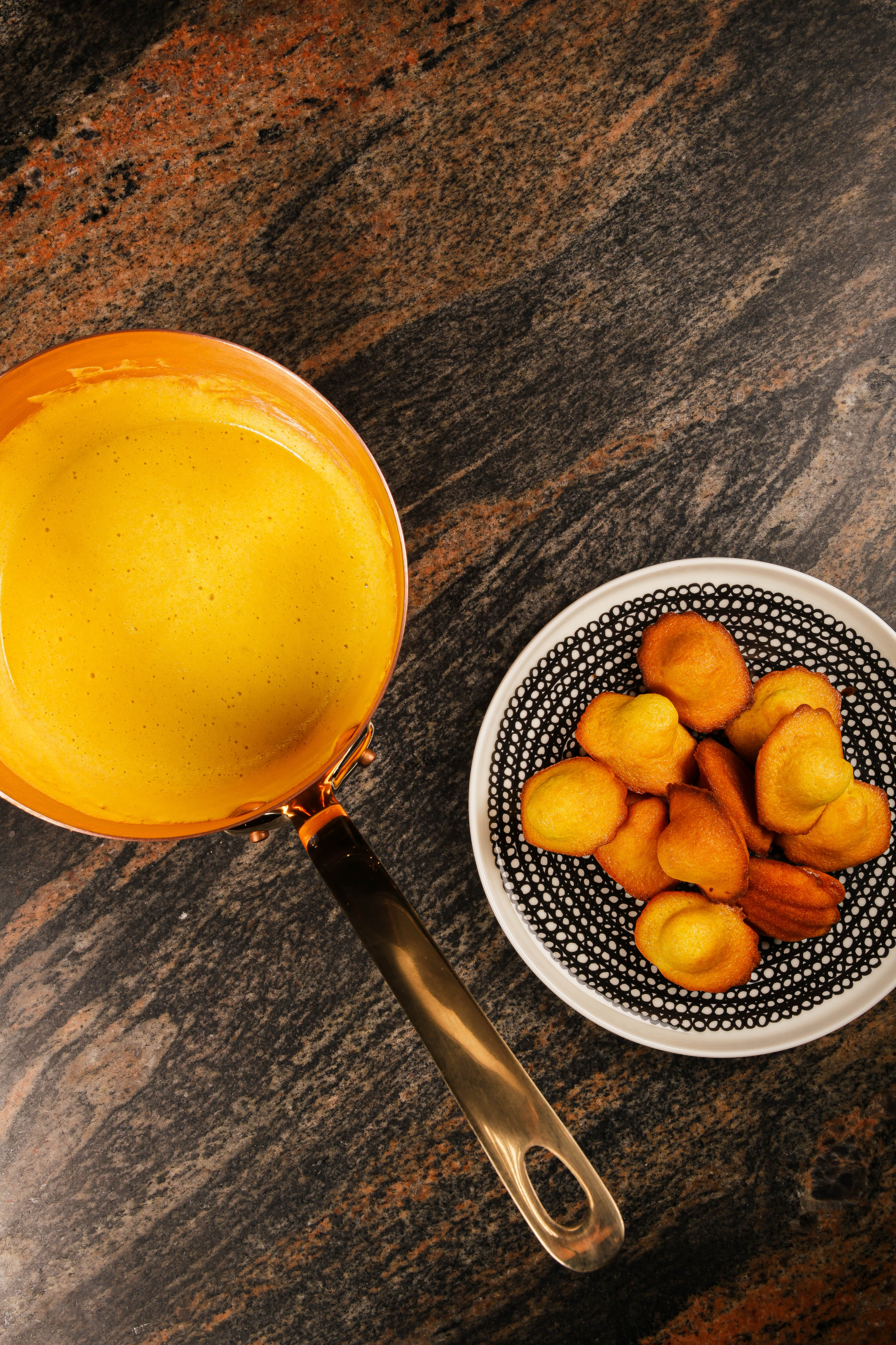 Mauviel M'PASSION Copper Zabaglione With Brass Handles - Mauviel1830