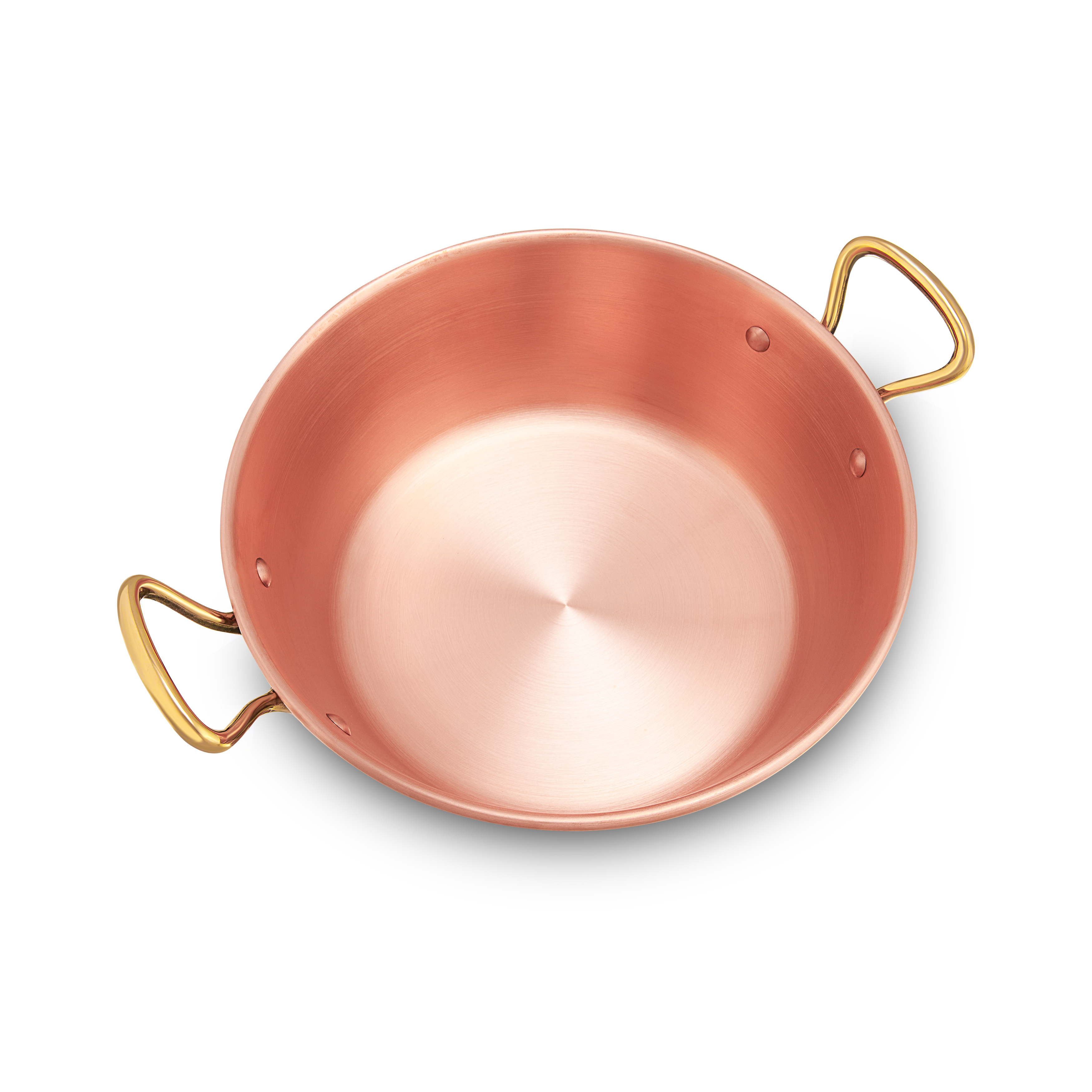 Mauviel M'PASSION Copper Jam Pan With Brass Handles, 9.4-Qt - Mauviel1830