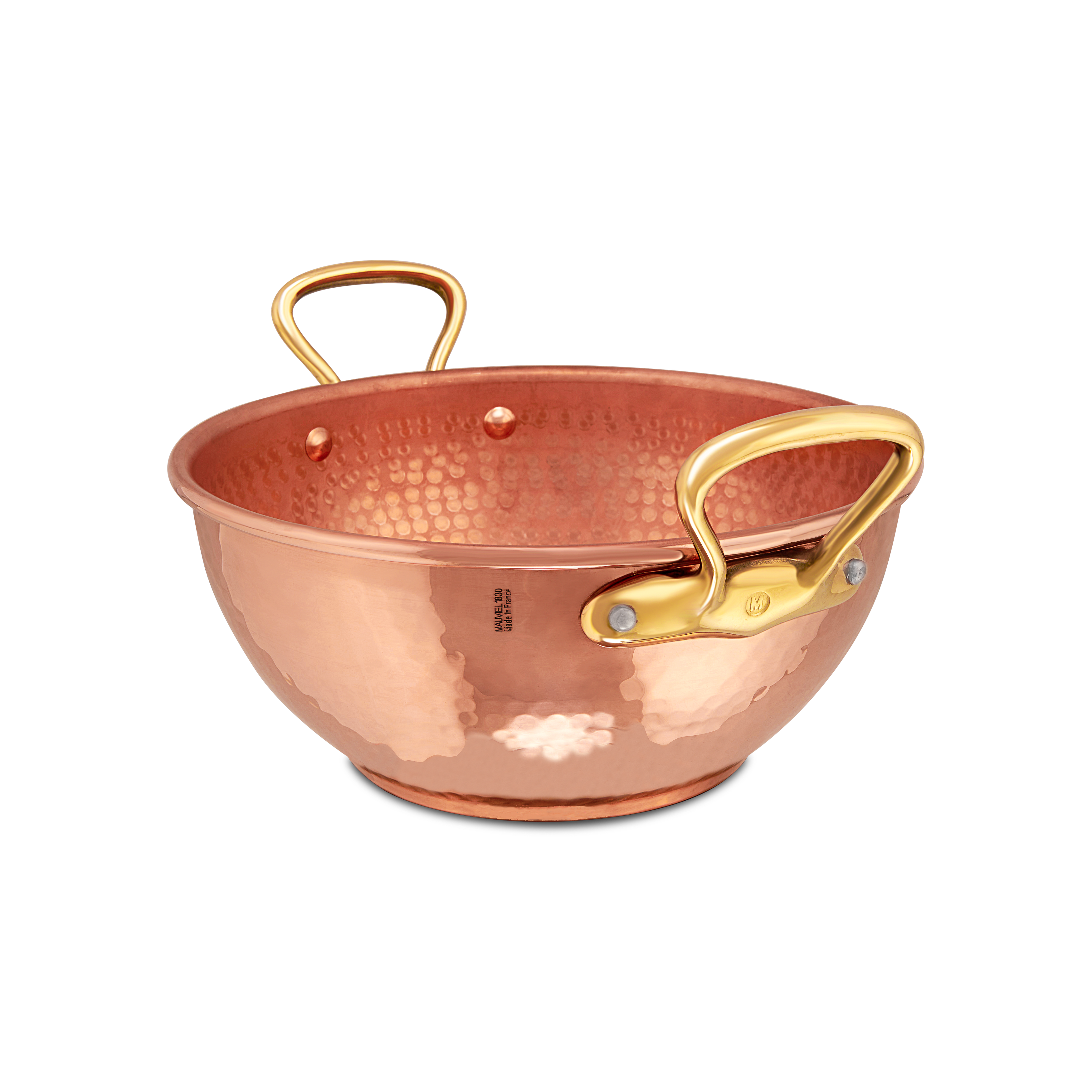 Mauviel M'PASSION Copper Sirup Pan With Brass Handles, 5.3-Qt - Mauviel1830