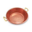 Mauviel M'PASSION Hammered Copper Jam Pan With Brass Handles, 14.4-Qt - Mauviel1830
