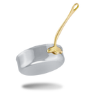 Mauviel M'COOK B 5-Ply Saute Pan With Brass Handle, 6.2-Qt - Mauviel1830