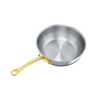 Mauviel M'COOK B 5-Ply Chef Pan With Brass Handle, 3.4-Qt - Mauviel1830