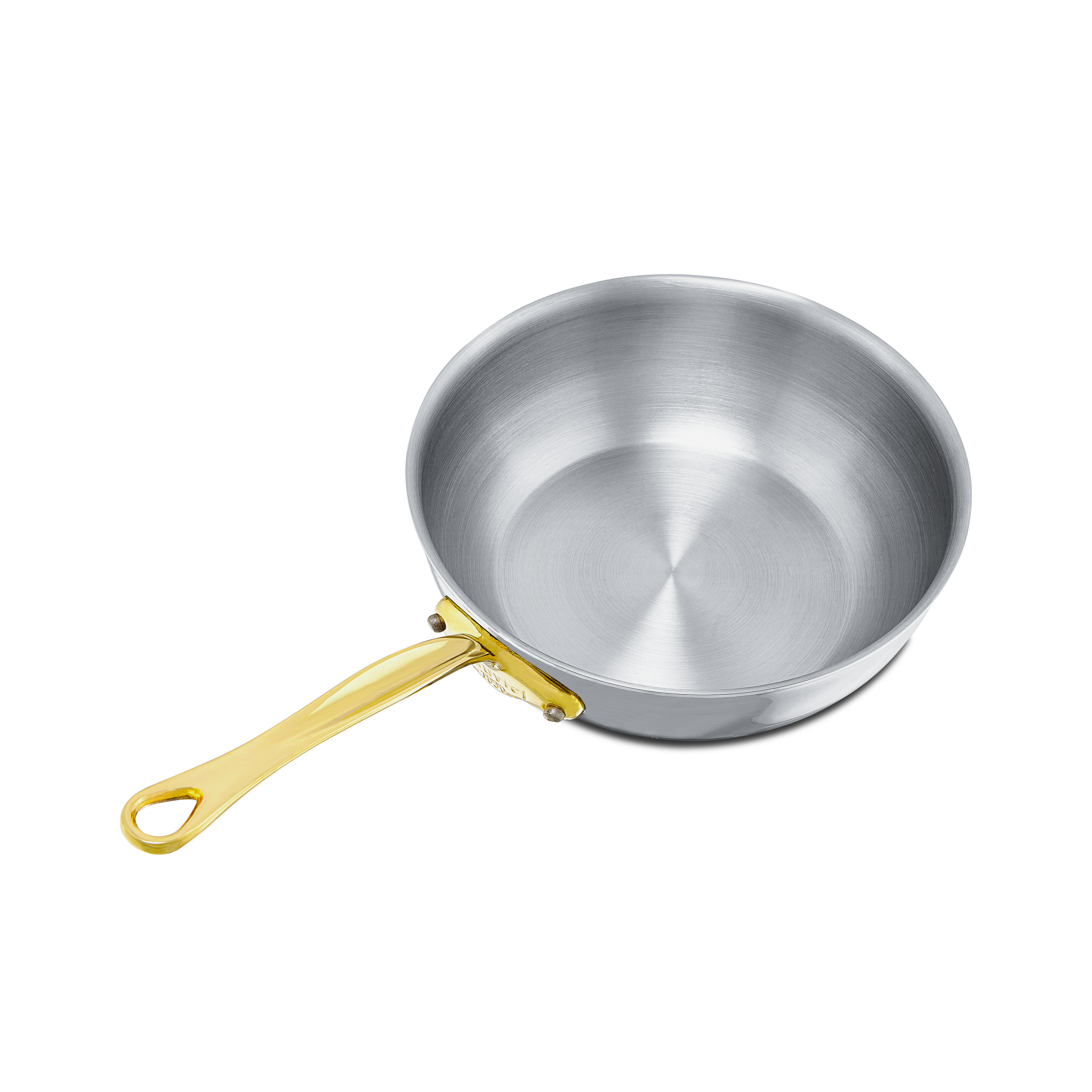 Mauviel M'COOK B 5-Ply Chef Pan With Brass Handle, 3.4-Qt - Mauviel1830