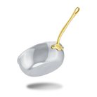 Mauviel M'COOK B 5-Ply Chef Pan With Brass Handle, 3.4-Qt - Mauviel1830