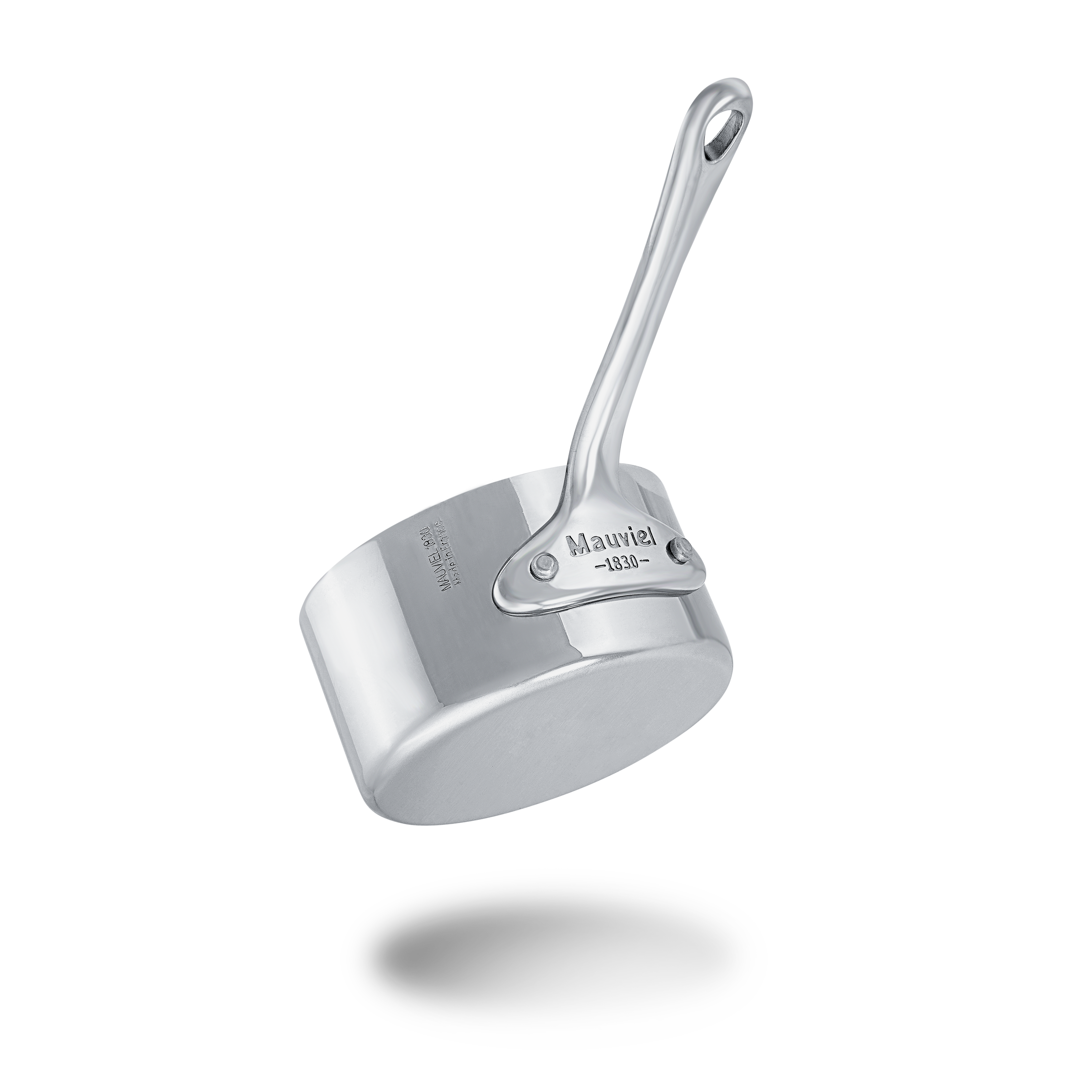 Mauviel M'MINIS Sauce Pan With Stainless Steel Handle, 3.5-In - Mauviel1830