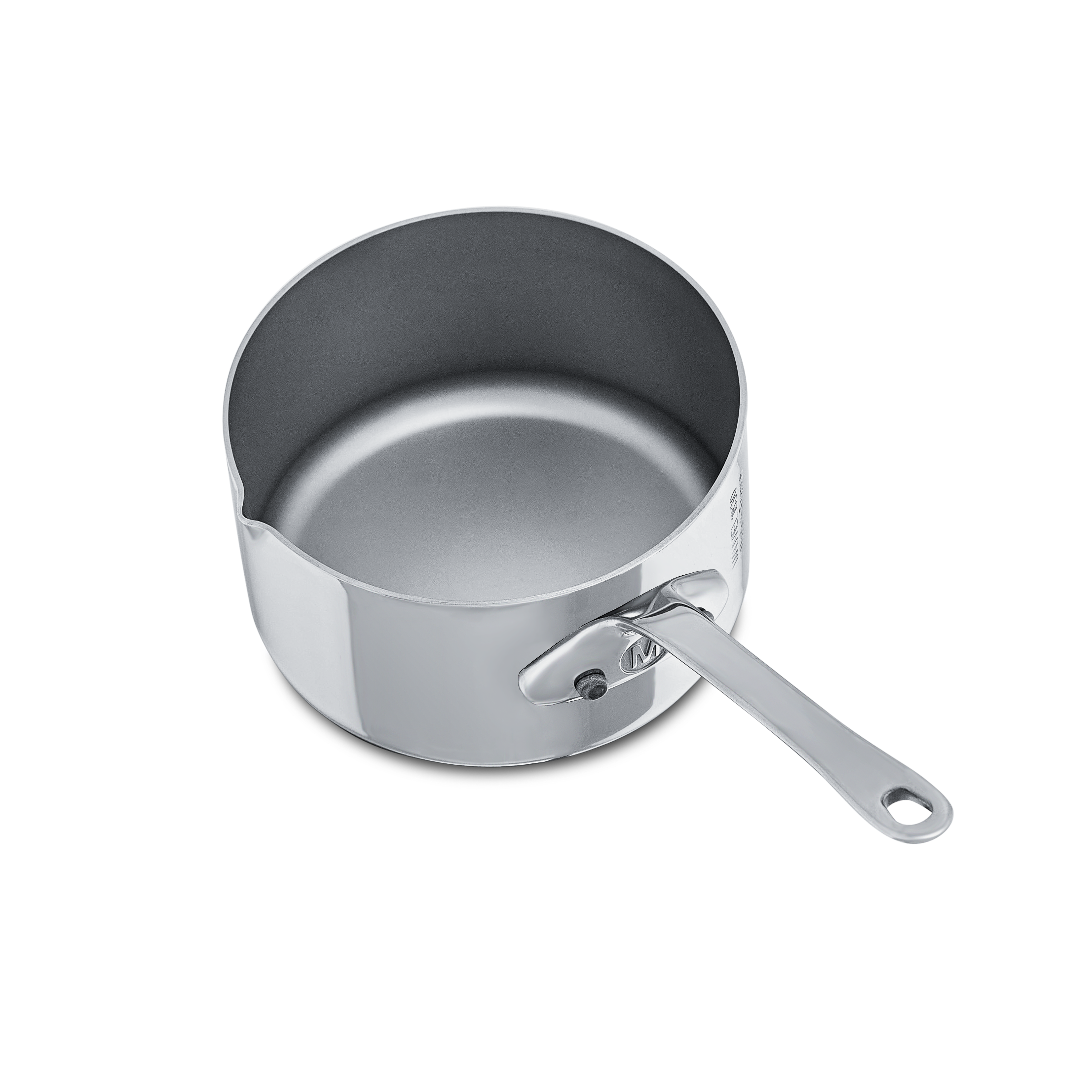 Mauviel M'MINIS Sauce Pan With Cast Stainless Steel Handle, 0.2-Qt - Mauviel1830