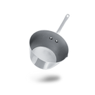 Mauviel M'MINIS Stainless Steel Splayed Saute Pan, 0.15-Qt - Mauviel1830