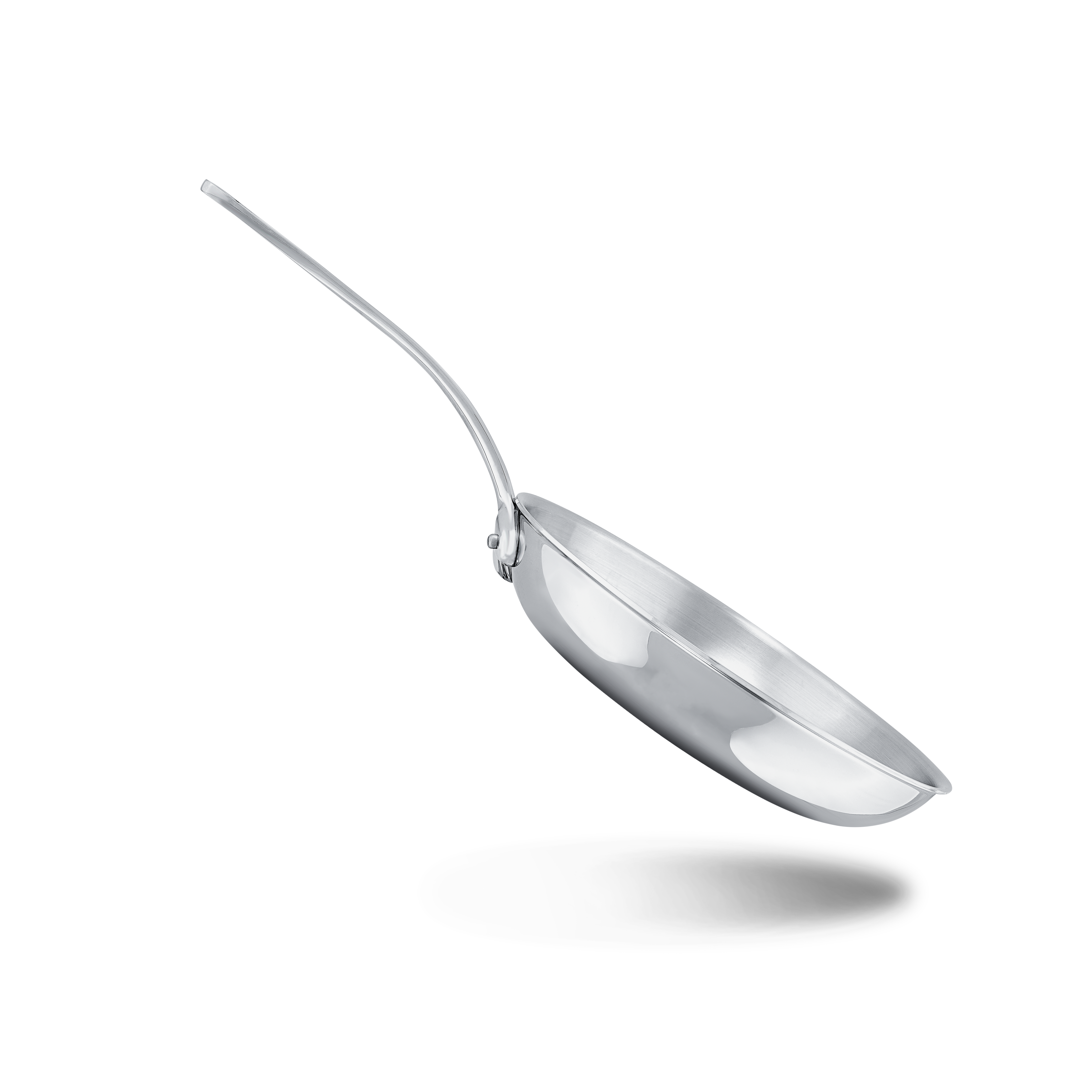 Mauviel M'COOK 5-Ply Frying Pan With Lid, Cast Stainless Steel Handle, 11-In - Mauviel1830