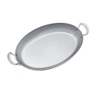 Mauviel M'COOK 5-Ply Oval Pan With Cast Stainless Steel Handles, 9.8-In - Mauviel1830