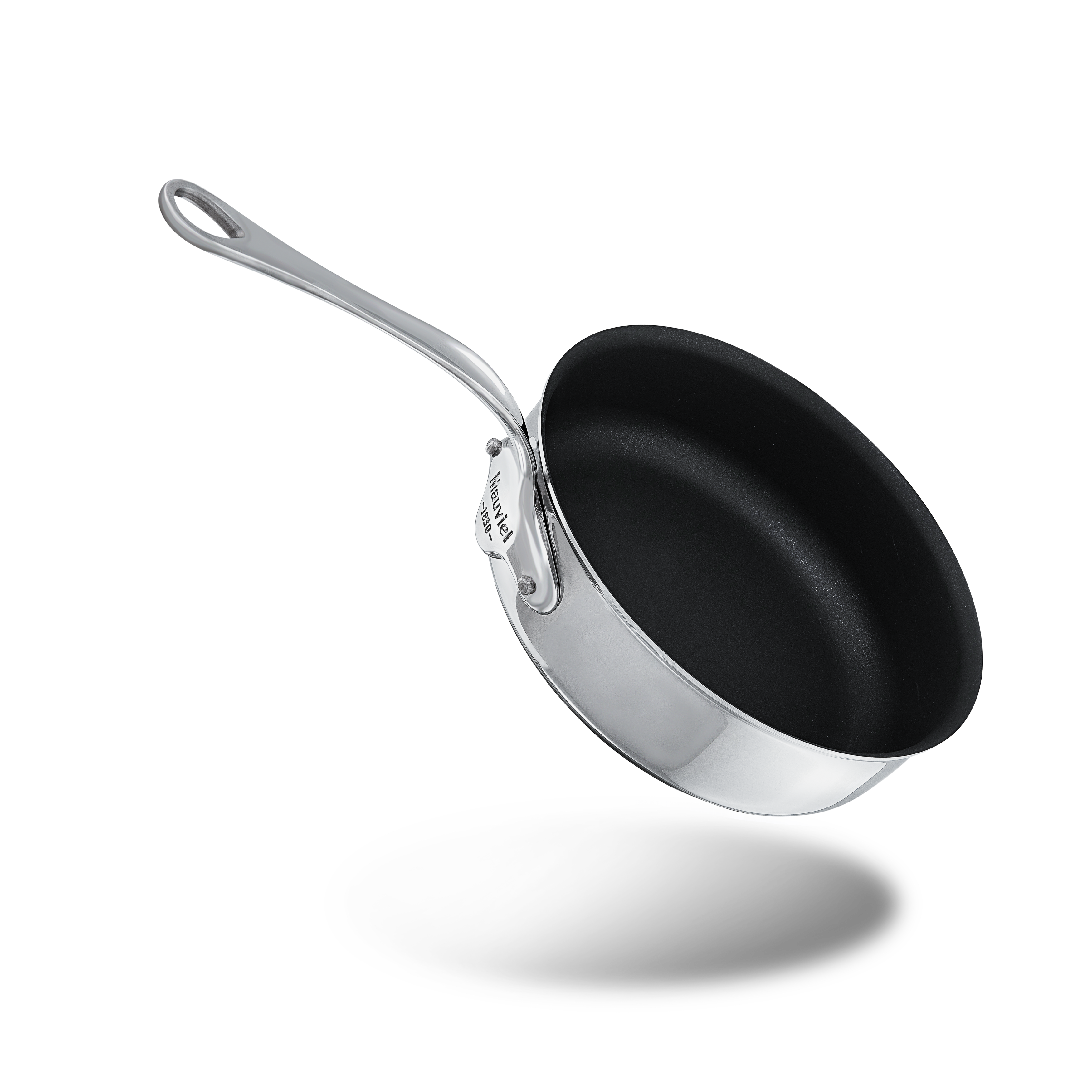 Mauviel M'COOK 5-Ply Nonstick Saute Pan With Cast Stainless Steel Handle - Mauviel1830