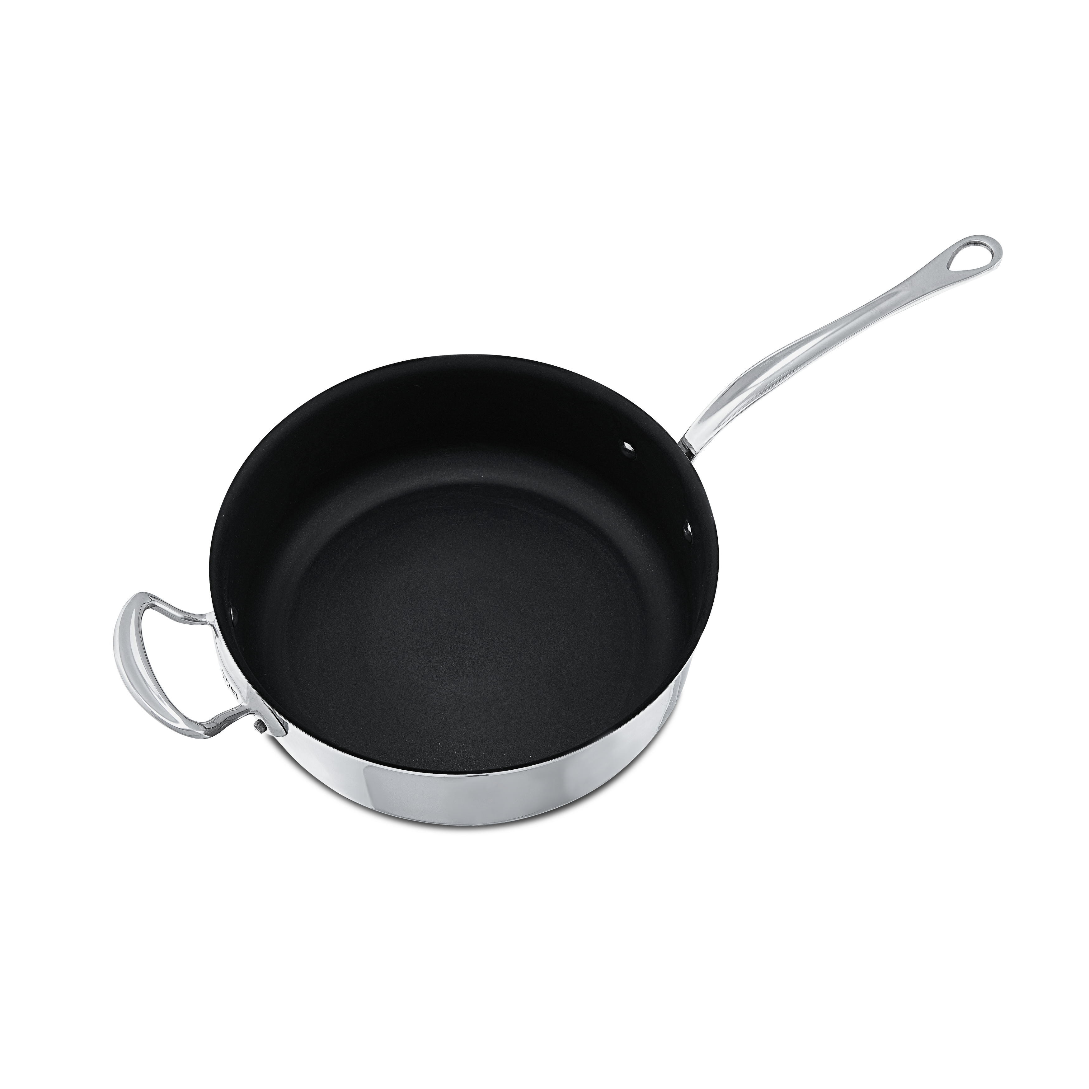 Mauviel M'COOK 5-Ply Nonstick Saute Pan With Cast Stainless Steel Handle, 3.2-Qt - Mauviel1830