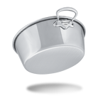 Mauviel M'PASSION Stainless Steel Jam Pan With Stainless Steel Handles, 10.5-Qt - Mauviel1830