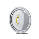 Mauviel M'COOK B Curved Lid With Brass Handle, 4.7-In - Mauviel1830