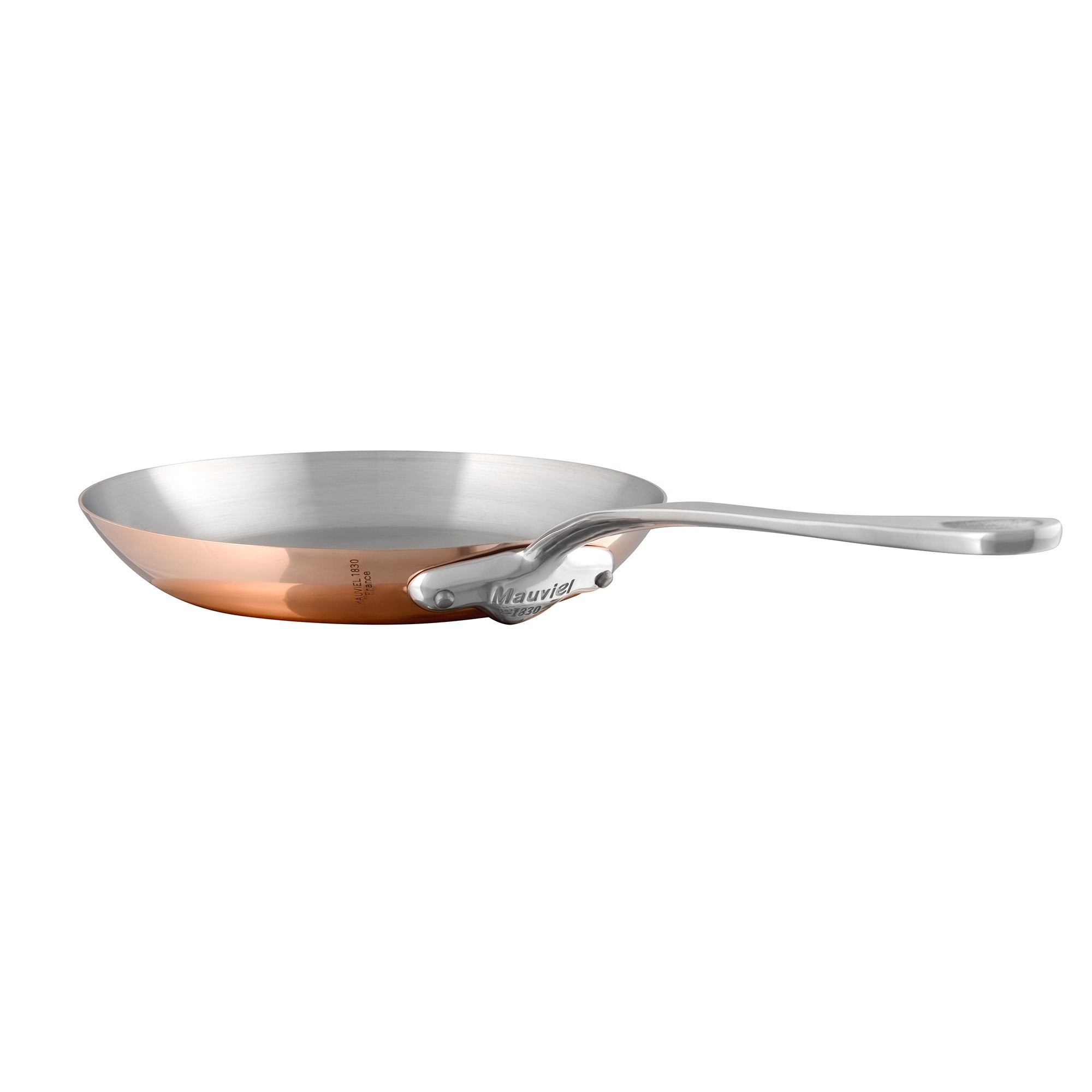 Mauviel M'3 S Copper Frying Pan With Cast Stainless Steel Handle - Mauviel1830