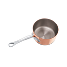 Mauviel M'Heritage M'150 S Copper Sauce Pan With Curved Lid And Cast Stainless Steel Handle, 3.4-Qt - Mauviel1830