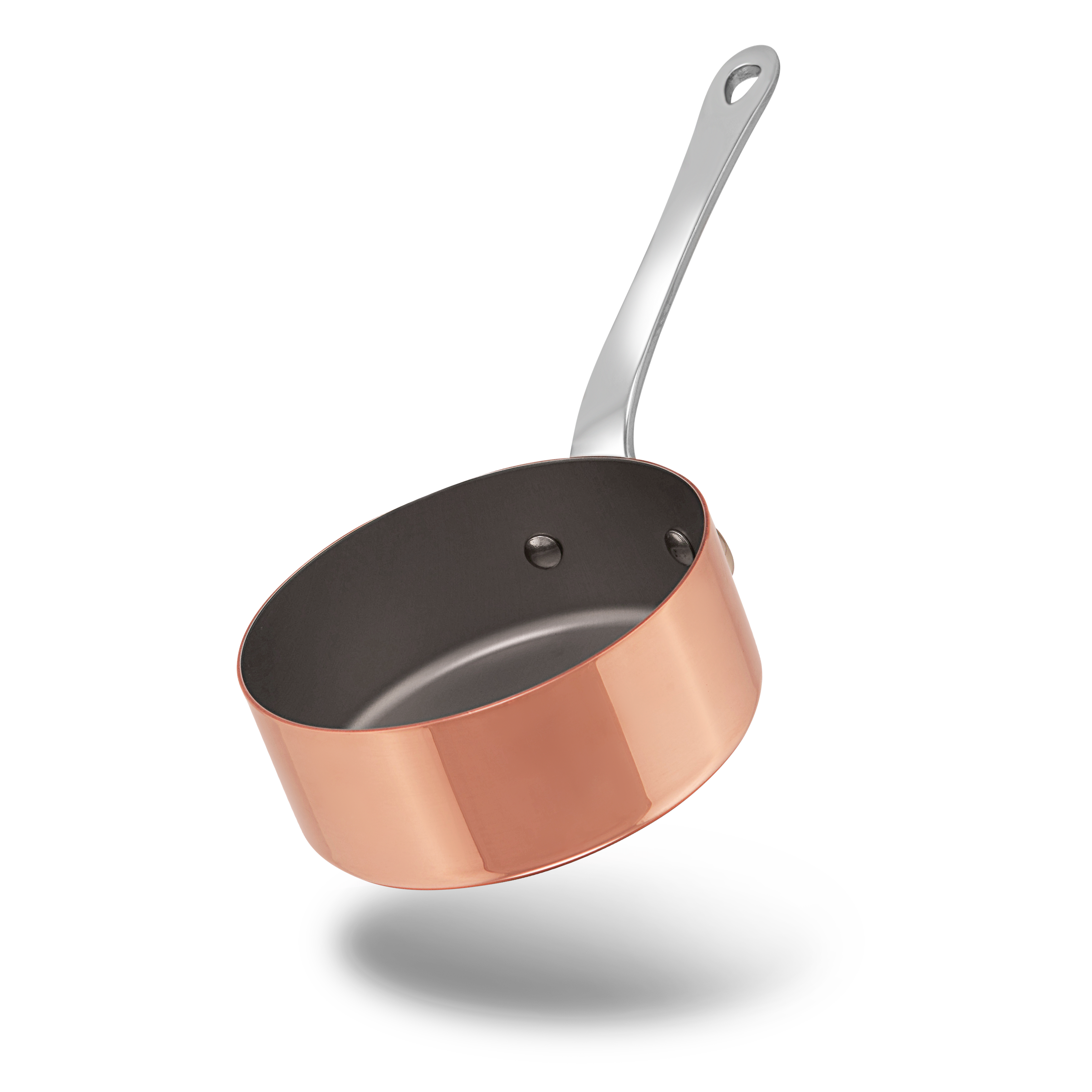 Mauviel M'MINIS Copper Saute Pan With Stainless Steel Handle, 0.26-Qt - Mauviel1830
