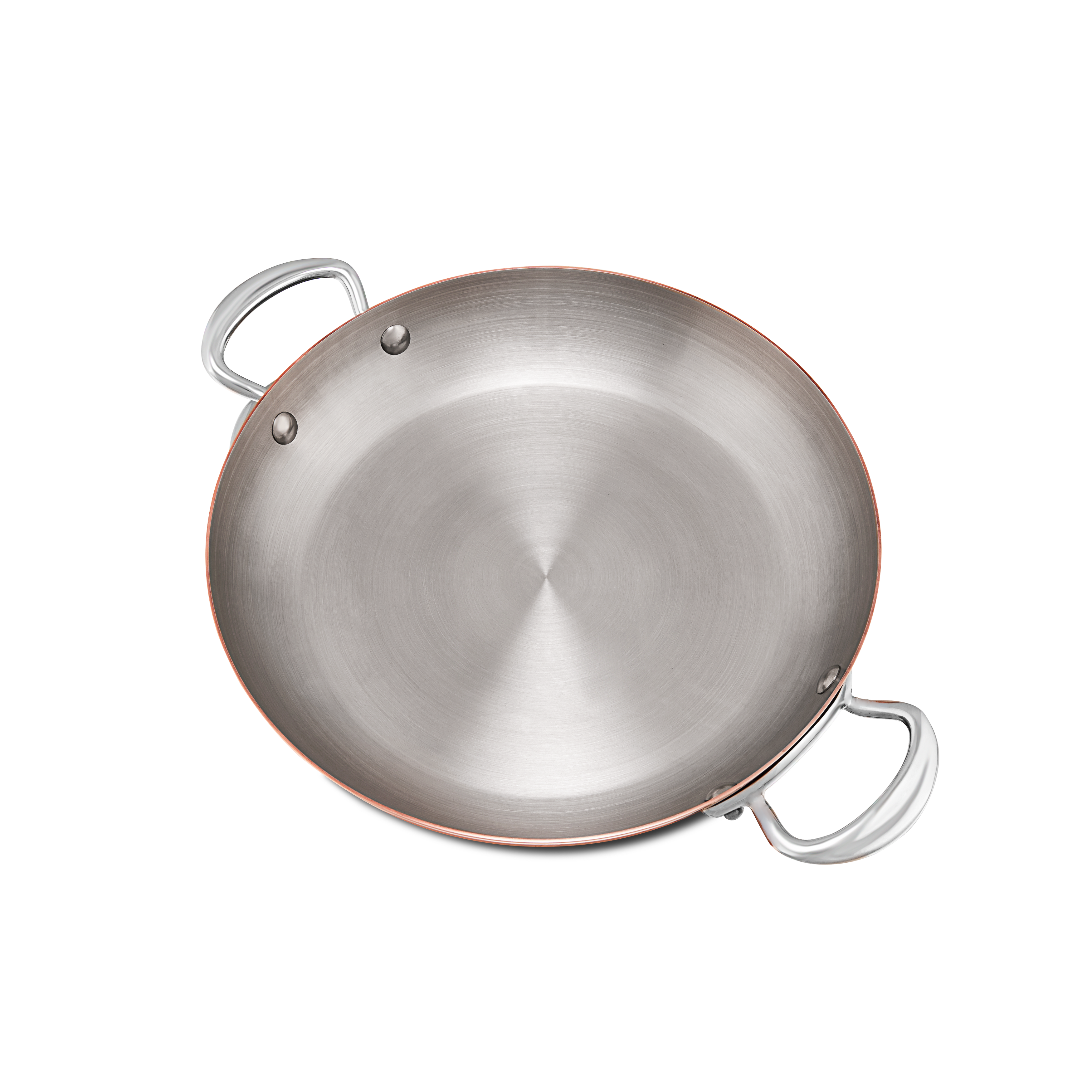 Mauviel M'Heritage M'150 S Round Pan With Cast Stainless Steel Handles - Mauviel1830