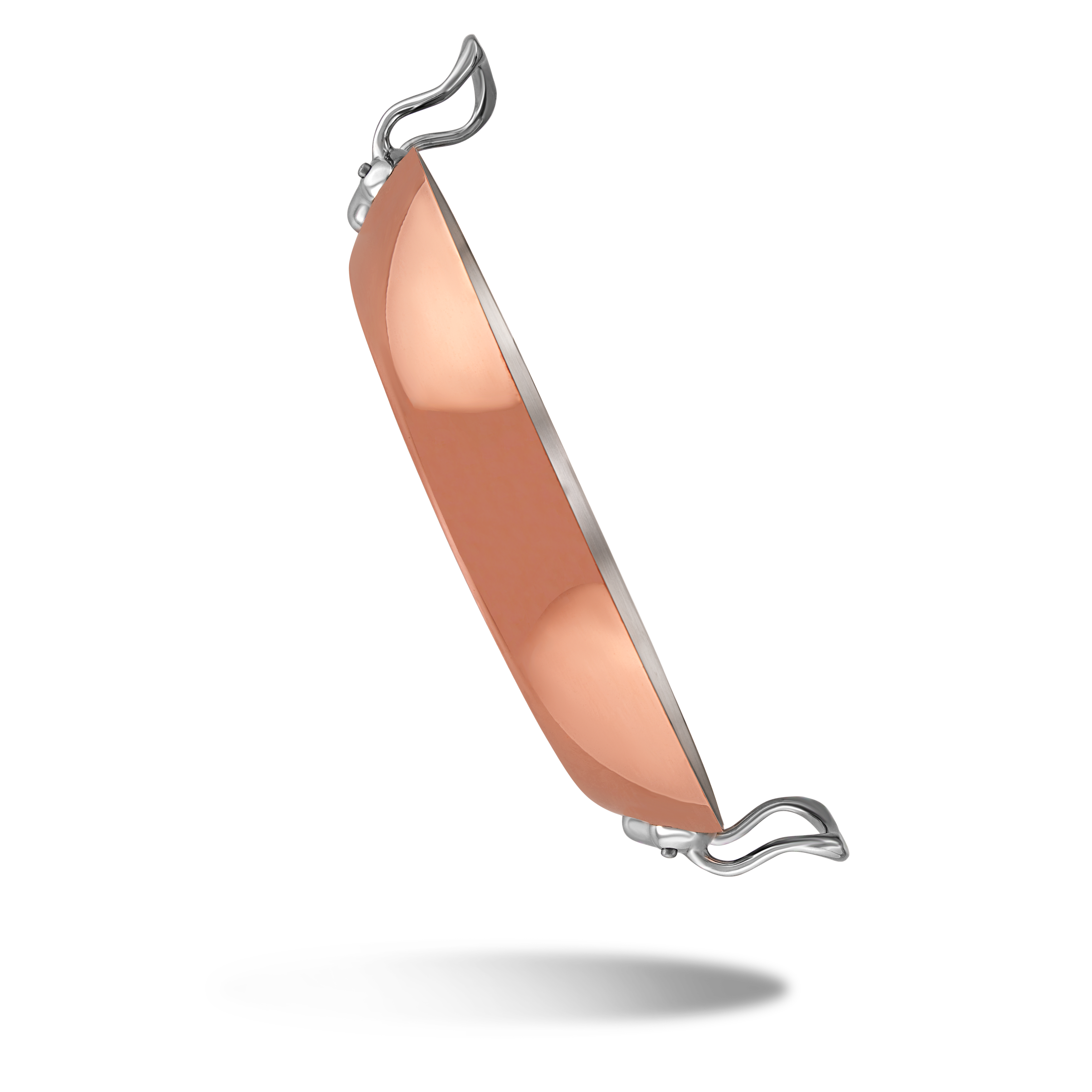 Mauviel M'Heritage M'150 S Copper Paella Pan With Cast Stainless Steel Handle, 13.8-In - Mauviel1830