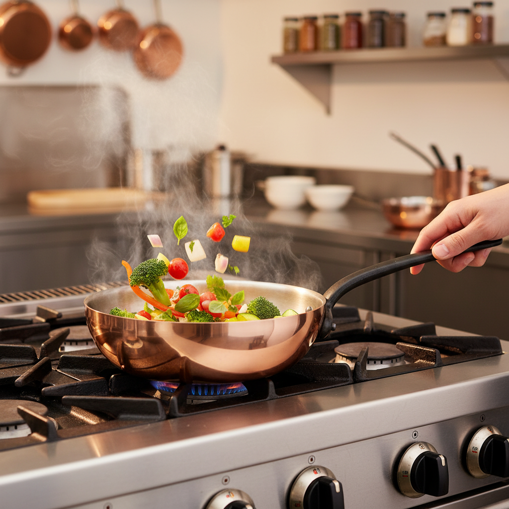 Mauviel M'Heritage M'150 CI Chef Pan With Lid, Cast Iron Handle, 3.6-Qt - Mauviel1830