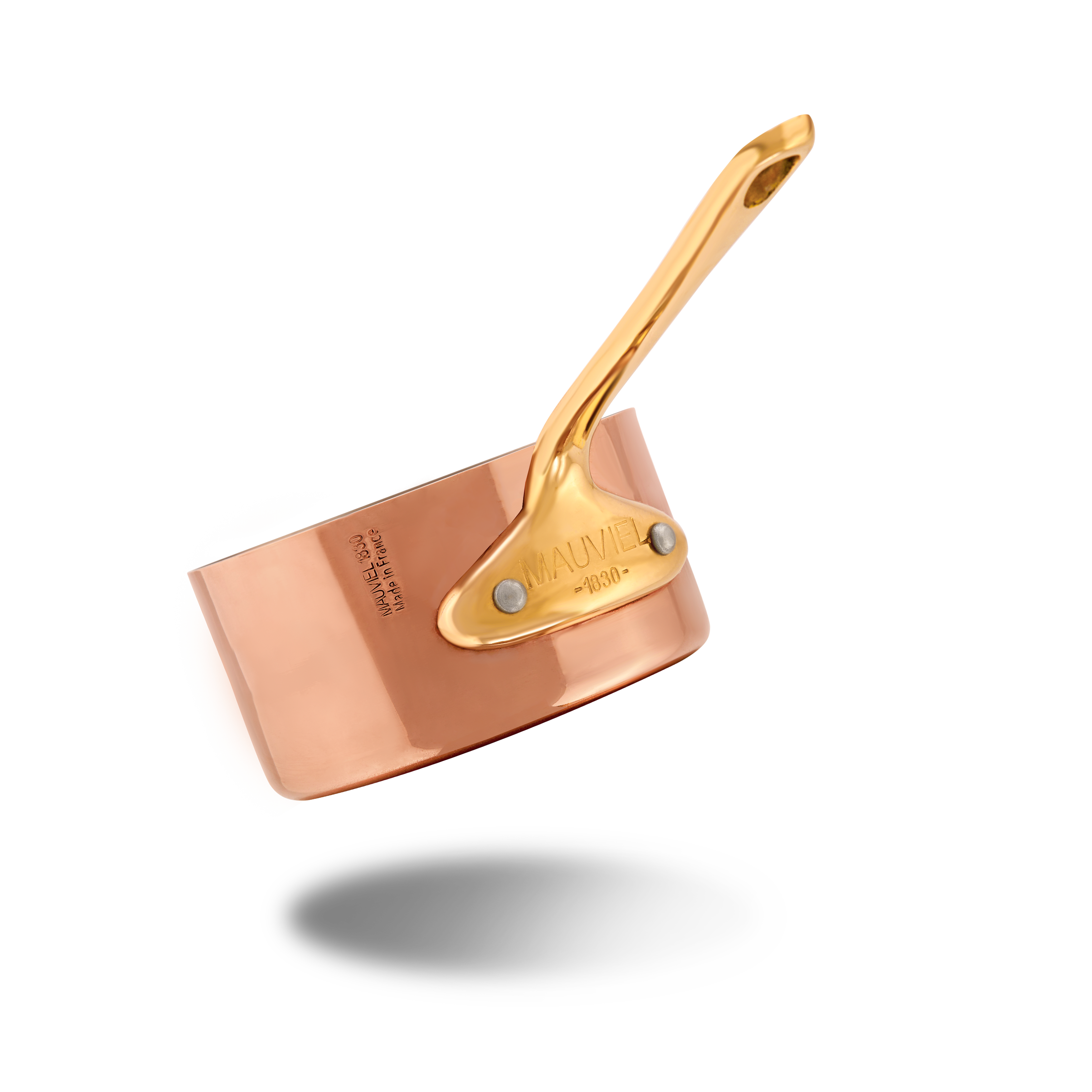 Mauviel M'MINIS Copper Sauce Pan With Brass Handles, 3.5-In - Mauviel1830