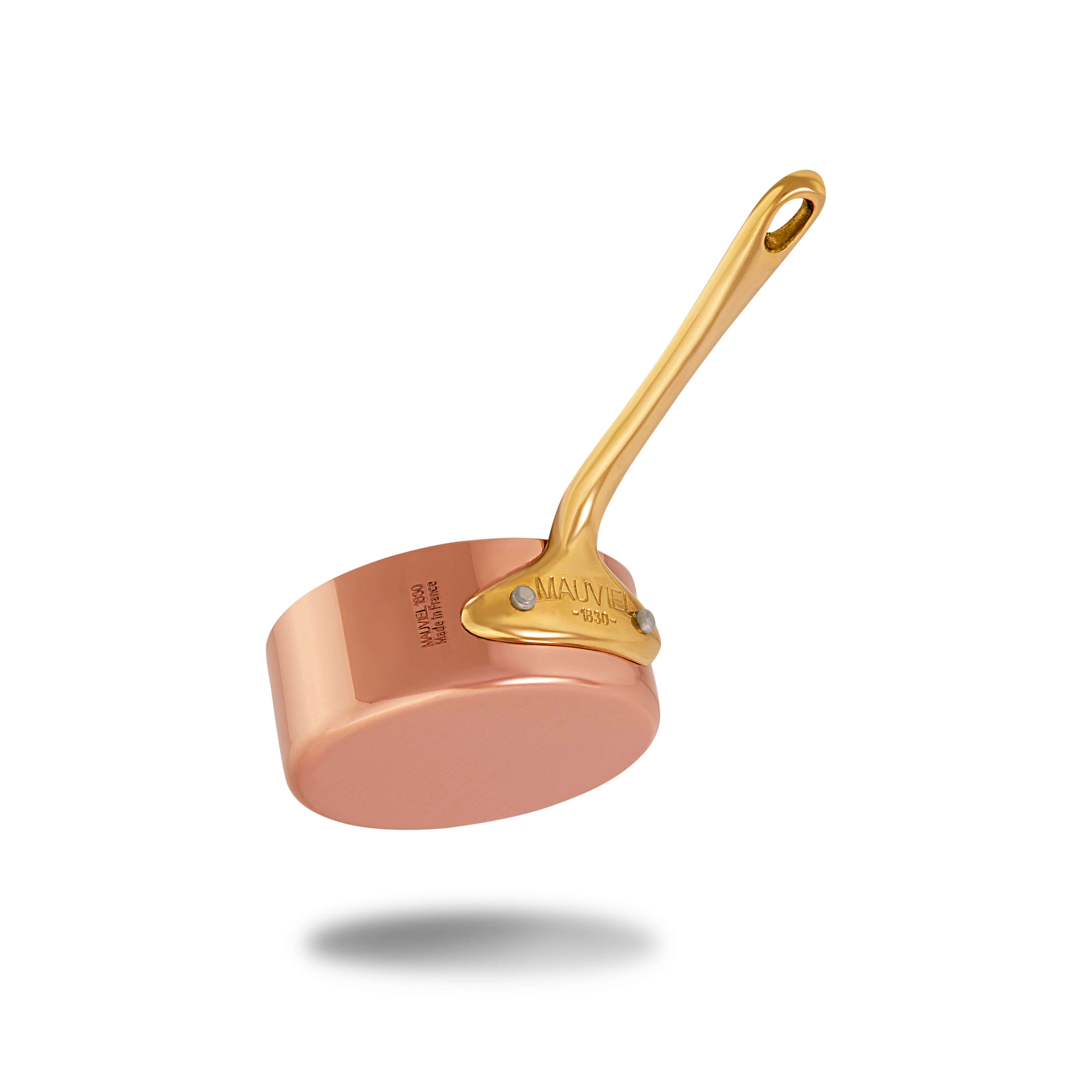 Mauviel M'MINIS Copper Saute Pan With Brass Handle, 0.26-Quart - Mauviel1830