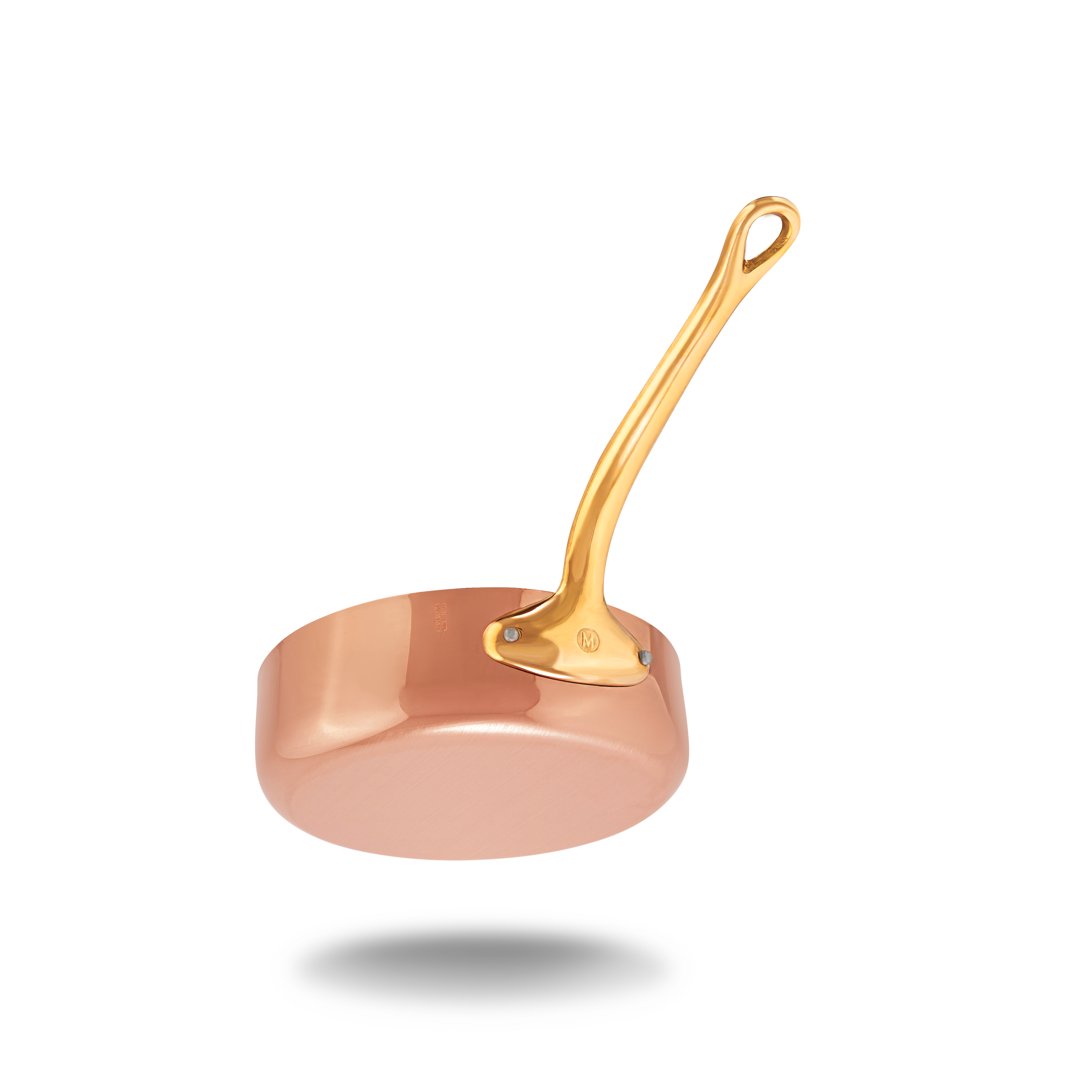 Mauviel M'Heritage M'250 B Copper Saute Pan With Brass Handle - Mauviel1830