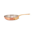 Mauviel M'Heritage M'200 B Copper Frying Pan With Lid, Brass Handle, 7.9-in - Mauviel1830