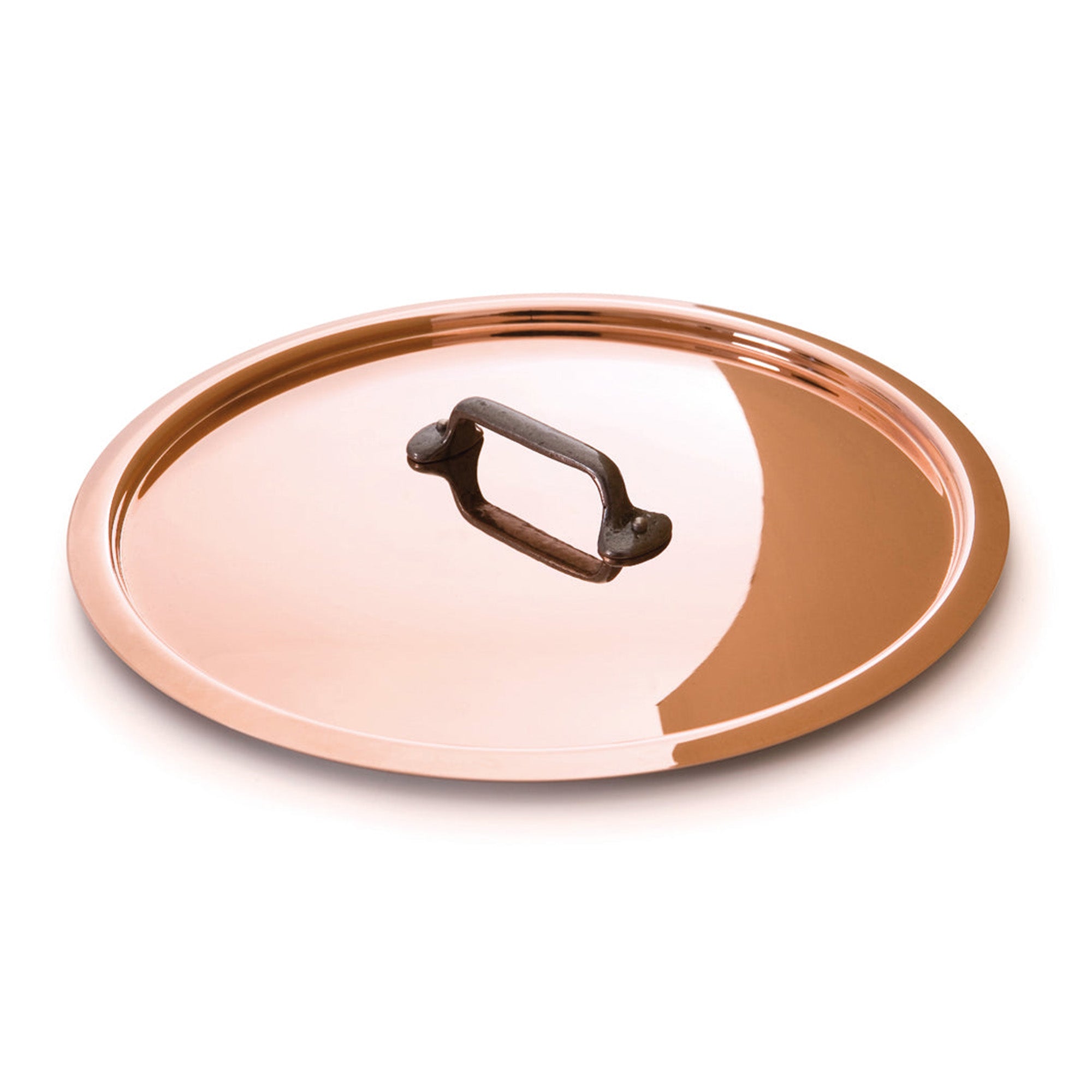 Mauviel Copper Curved Lid With Cast Iron Handle - Mauviel1830
