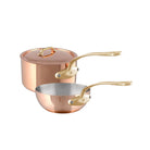 Mauviel M'Heritage M'200 B Copper 3-Piece DeLuxe Cookware Set - Mauviel1830