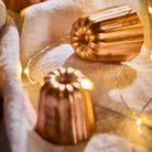 Mauviel M'Passion 6-Piece Copper Tinned Canele Mold, 2.2-In - Mauviel1830