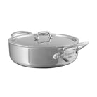 Mauviel M'COOK 5-Ply Rondeau With Lid, Cast Stainless Steel Handle, 3.2-Qt - Mauviel1830