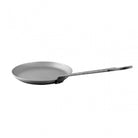 Mauviel M'STEEL Black Carbon Steel Crepe Pan With Iron Handle, 8.6-In - Mauviel1830