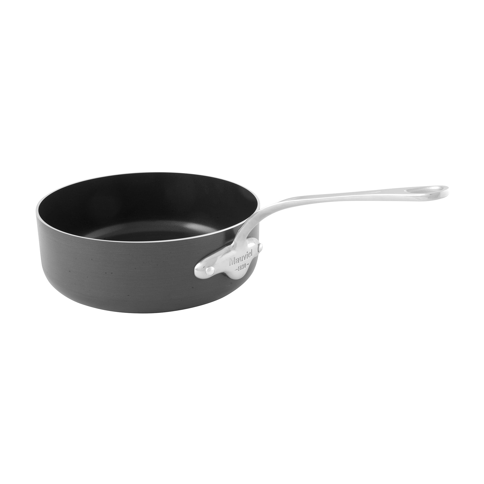 Mauviel M'STONE 3 Saute Pan With Cast Stainless Steel Handle, 6-Qt - Mauviel1830