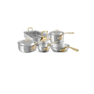 Mauviel 1830 M'COOK BZ 7-Piece Cookware Set With Bronze Handles - Mauviel USA