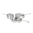 Mauviel 1830 M'COOK 5-Ply 5-Piece Cookware Set With Cast Stainless Steel Handles - Mauviel USA