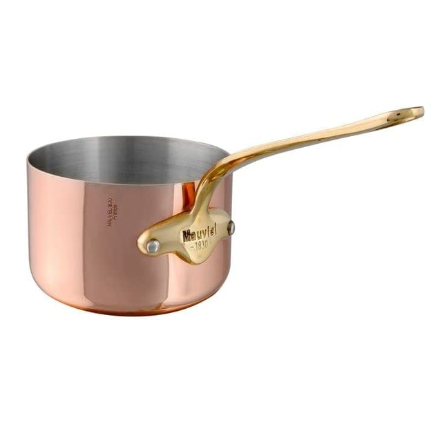 Mauviel 1830 M'Heritage M150B Sauce Pan With Bronze Handle, 0.9-Qt - Mauviel USA