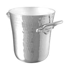 Mauviel M'30 Hammered Aluminum Ice Bucket With Cast Stainless Steel Handles, 4.7-In - Mauviel USA