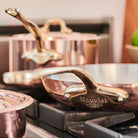 Mauviel M'Heritage M'150 B Copper Frying Pan With Brass Handle - Mauviel1830