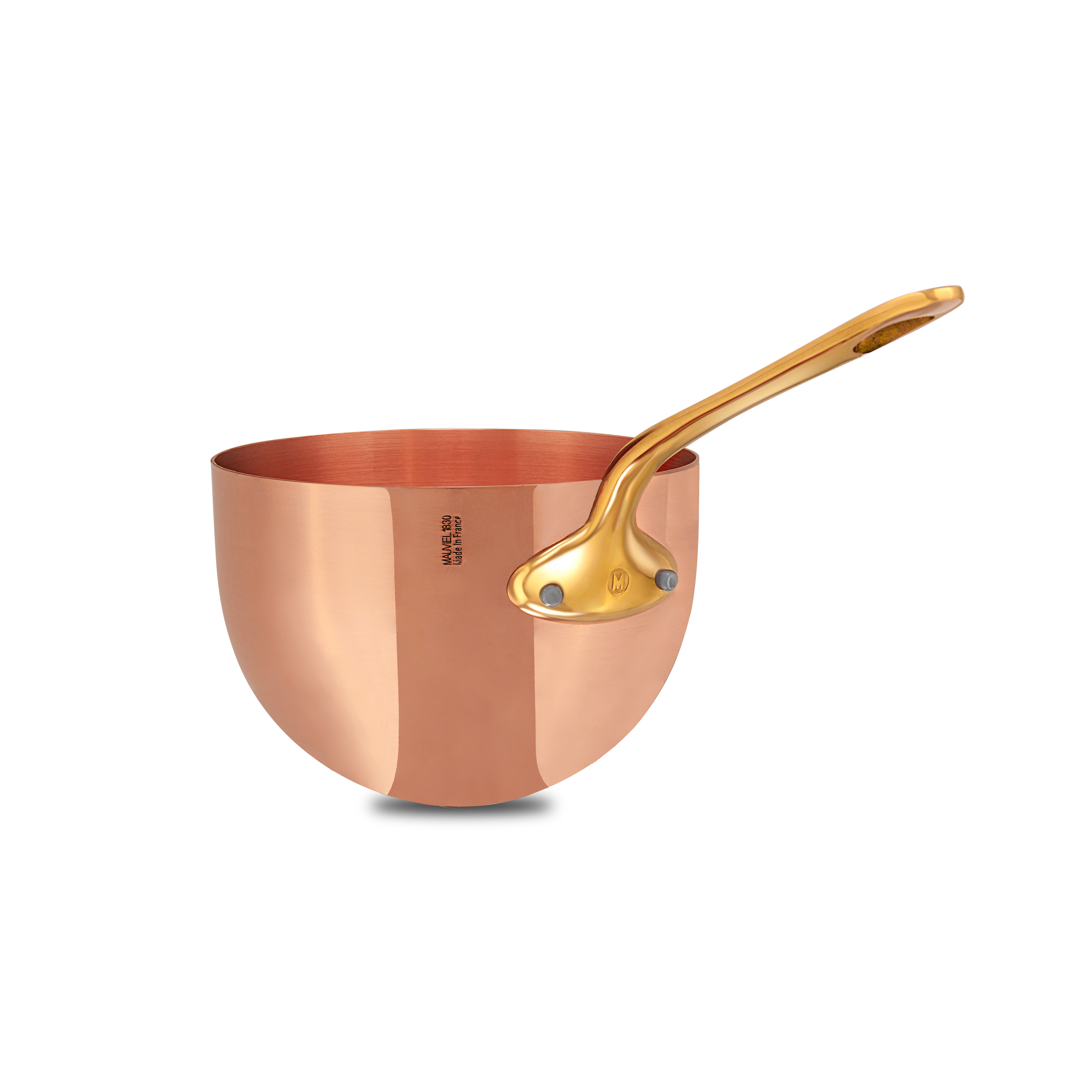 Mauviel M'PASSION Copper Zabaglione With Brass Handles - Mauviel1830