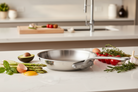 Mauviel M'Cook SB 5-Ply Frying Pan With Brushed Cast Stainless Steel Handle, 7.8-In - Mauviel1830