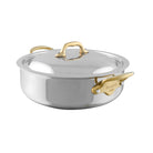 Mauviel M'COOK BZ Braiser Pan With Lid, Bronze Handles, 3.2-Qt - Mauviel USA