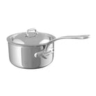 Mauviel M'COOK 5-Ply Sauce Pan with Lid, Cast Stainless Steel Handle, 2.6-Qt - Mauviel1830