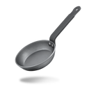 Mauviel M'STEEL Black Carbon Steel Blini Pan, 4.7-In - Mauviel1830
