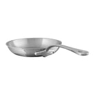 Mauviel M'URBAN 4 Tri-Ply Frying Pan With Glass Lid, Cast Stainless Steel Handle, 9.4-in - Mauviel1830