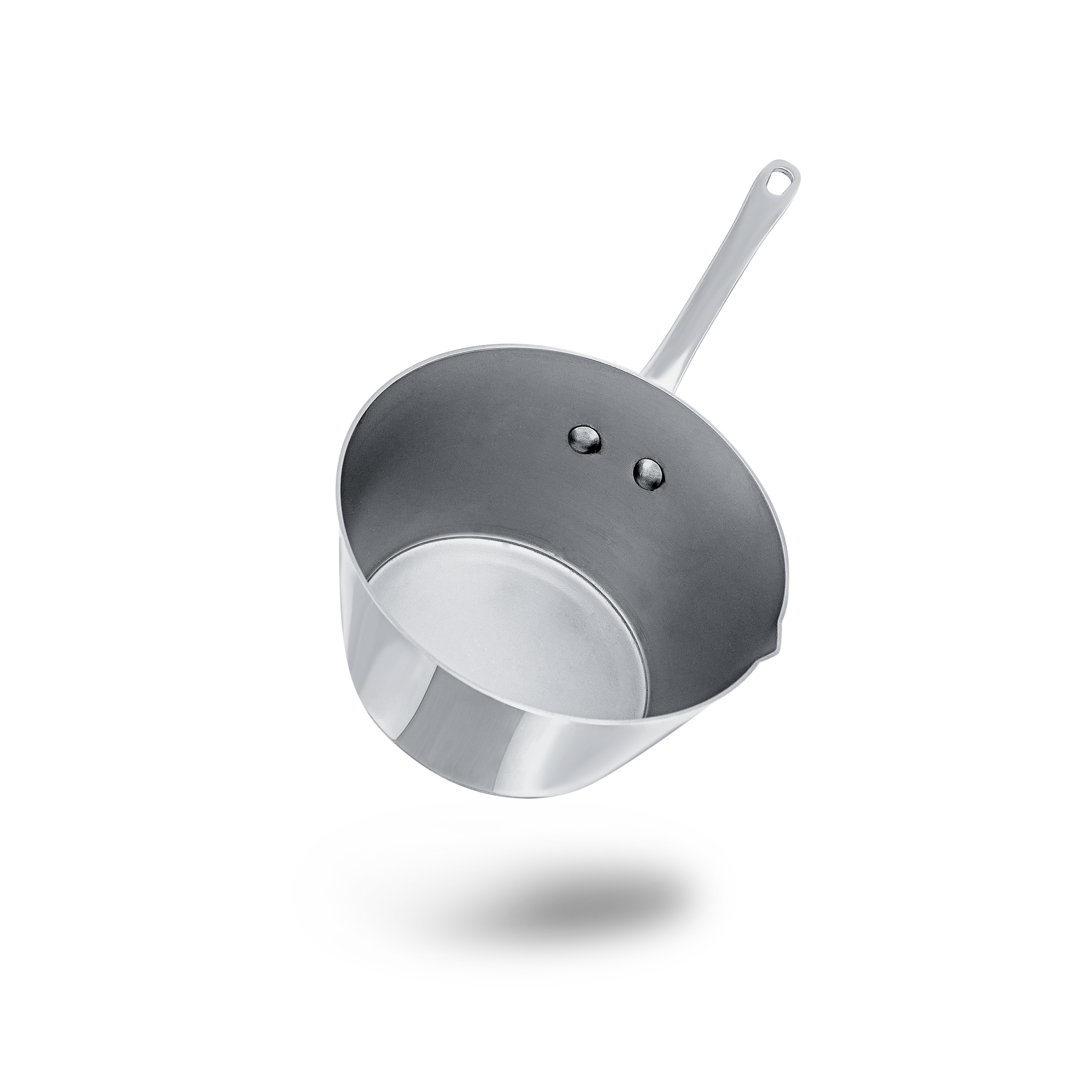 Mauviel M'MINIS Stainless Steel Splayed Saute Pan, 0.15-Qt - Mauviel1830